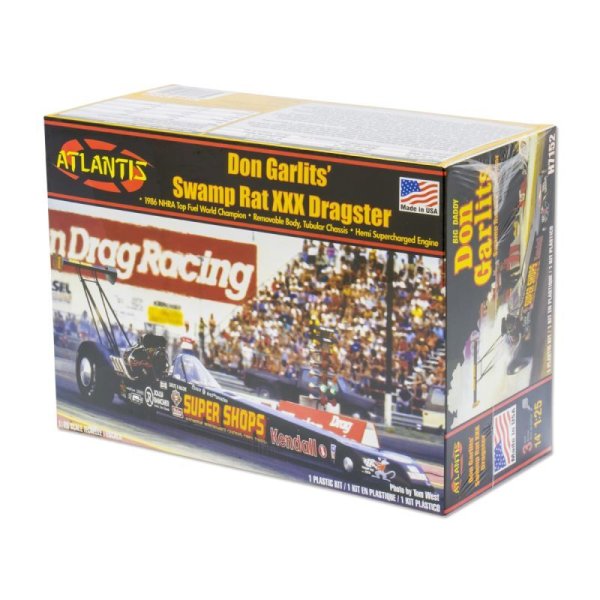 Photo1: 1/25 Don Garlit's Swamp Rat XXX Dragster Plastic Model Kit (1)