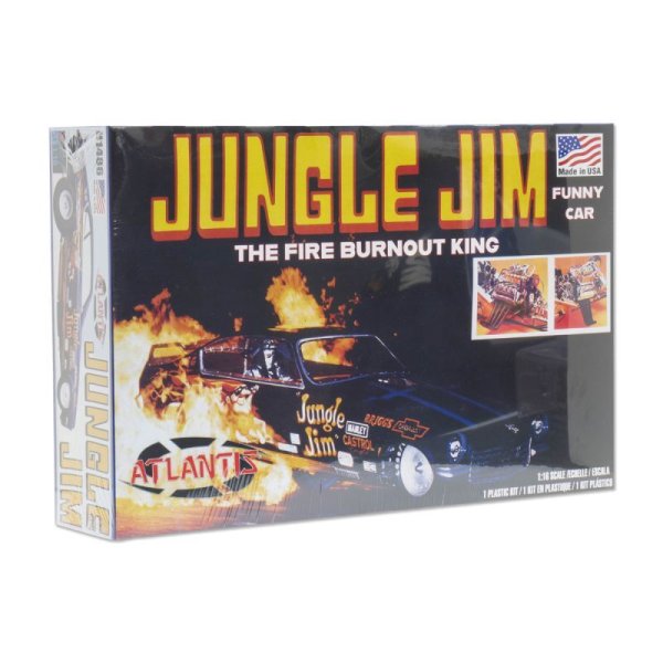 Photo1: 1/16 Jungle Jim The Fire Burnout King Plastic Model Kit (1)