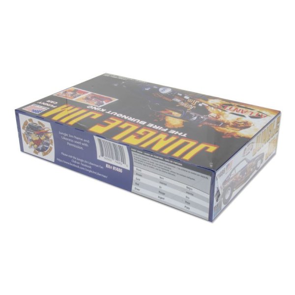 Photo2: 1/16 Jungle Jim The Fire Burnout King Plastic Model Kit (2)