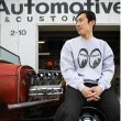 Photo2: MOON Equipped Sweatshirts Gray (2)