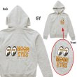 Photo2: MOON Eyeshape Logo Light Zip Parka (2)