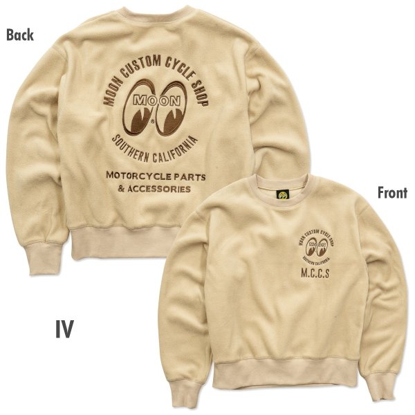 Photo7: 【30%OFF】MCCS Embroidery Fleece Sweatshirt (7)
