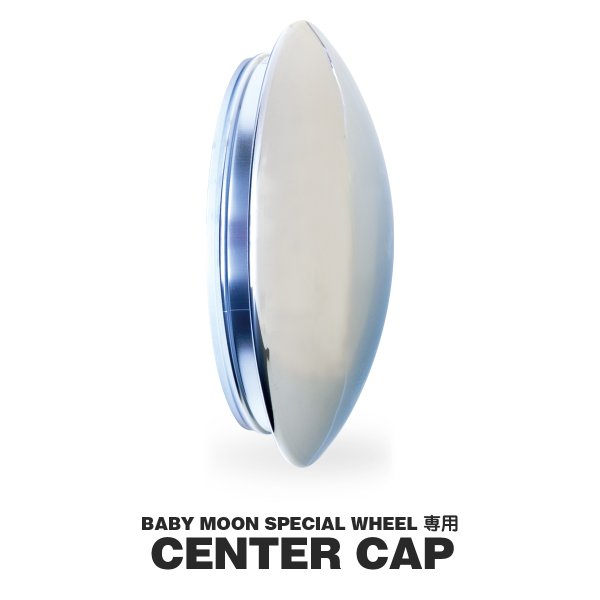 Photo1: MOONEYES Original Baby MOON Special Wheel Center Cap (1)