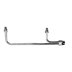 Photo: Holley chrome Fuel Line