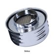 Photo3: Chromed Louvered Air Cleaner (3)