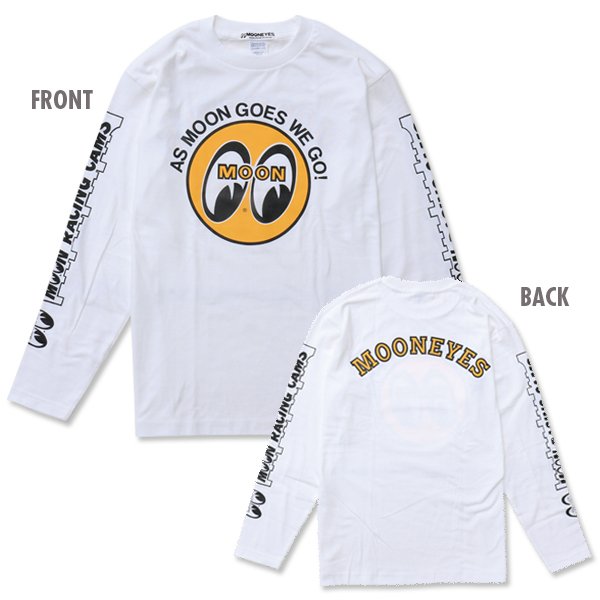 Photo2: MOON Eyeball Long Sleeve T-Shirt (2)