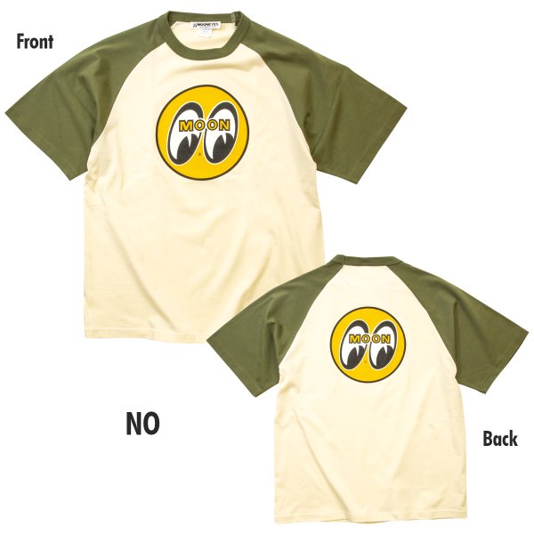 Photo5: MOON Eyeball Raglan Shirt (5)