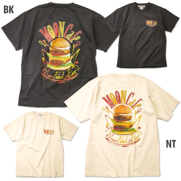 Photo5: MOON Tower Burger T-shirt (5)
