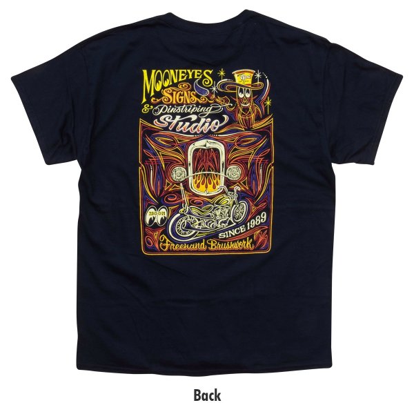 Photo4: MOON Signs & Pinstriping Studio T-shirt (4)