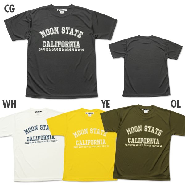 Photo3: 【30%OFF】MOON State California Dry T-shirt (3)