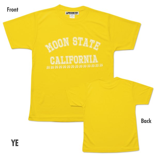 Photo1: 【30%OFF】MOON State California Dry T-shirt (1)