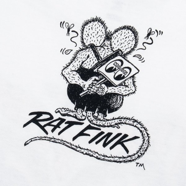 Photo3: Rat Fink x MOON Pinstripe T-shirt (3)