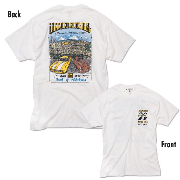 Photo1: Honmoku Motor Hill T-shirt (1)