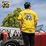 Photo: MOONEYES 40th Anniv. Disc T-shirt