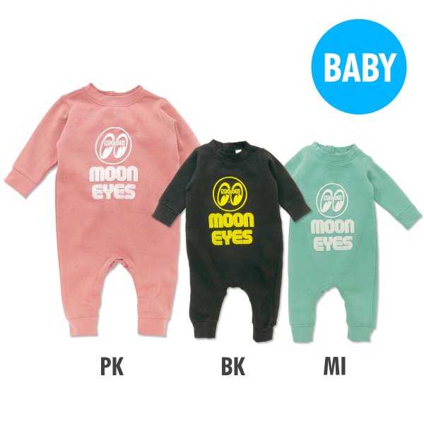 Photo2: MOON Baby Fleece Coverall (2)