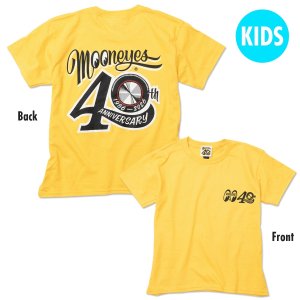 Photo: Kids MOONEYES 40th Anniv. Disc T-shirt
