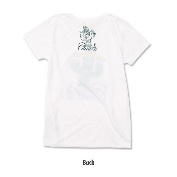 Photo5: Ladies MOON Cactus T-shirt (5)