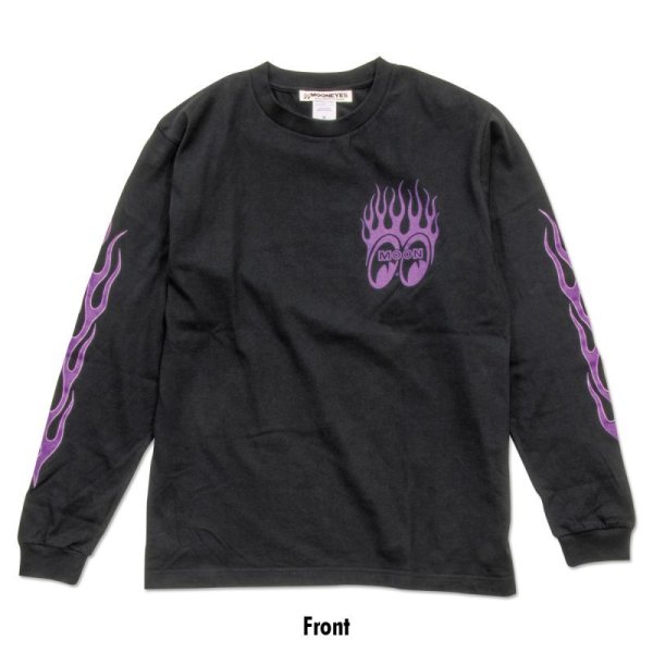 Photo5: MOONEYES Hot Rodding Long Sleeve T-shirt (5)