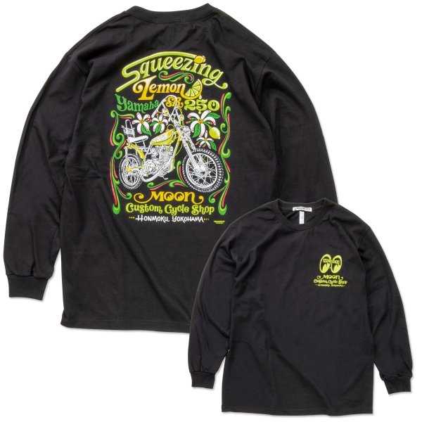 Photo2: 【30%OFF】 MCCS Squeezing Lemon Long Sleeve T-shirt (2)