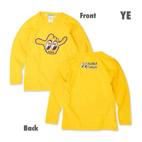 Photo6: Kids SHAKA with MOON Long Sleeve T-shirt (6)