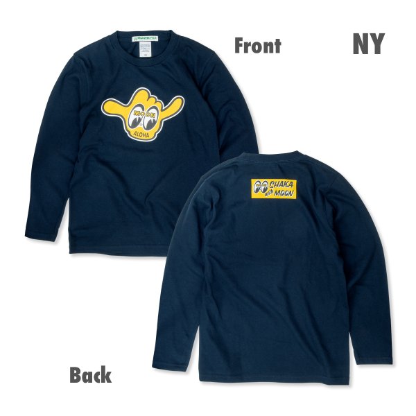 Photo7: Kids SHAKA with MOON Long Sleeve T-shirt (7)