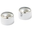 Photo2: Short Chrome Wiper Shaft Cap (2)