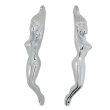 Photo3: Chrome Lady Grab Handle (3)