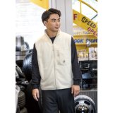Photo: 【30%OFF】MOON Label Fleece Full Zip Vest
