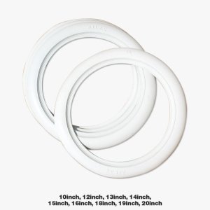 Photo: White Ribbon Port-O-Wall