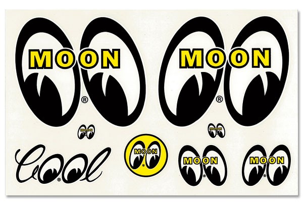 Photo1: 8 EYES Sticker Sheet (1)