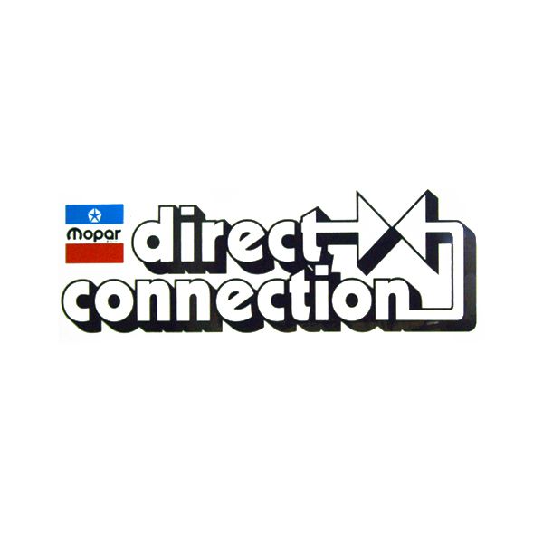 Photo1: HOT ROD Sticker MOPAR Direct Connection Sticker (1)