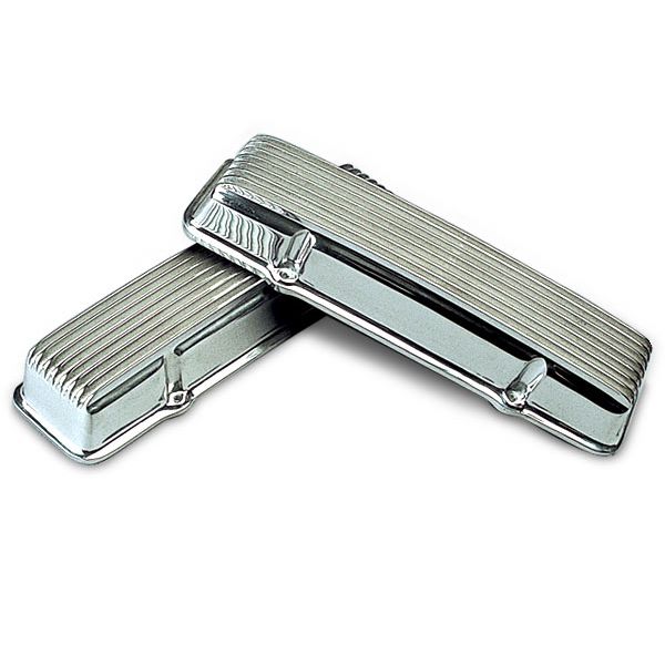 Photo1: MOONEYES No-Named Valve Covers - Cadillac 1949-1960 (1)