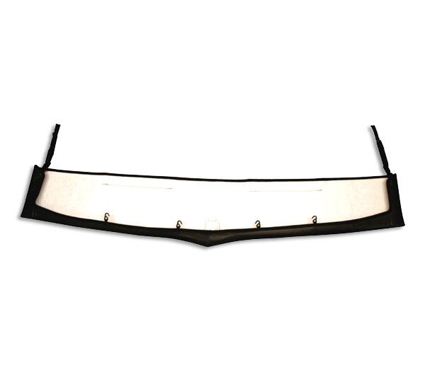 Photo: MOONEYES Hood Guard Bra for 200 Series HIACE WIDE