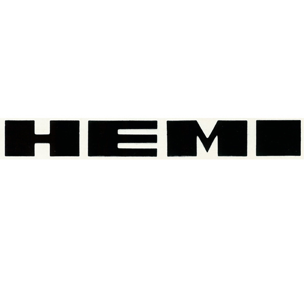 Photo1: HOT ROD Sticker MoparDecal HEMI (1)