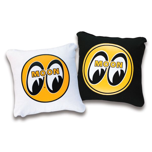 Photo1: MOON Eyeball Cushion Cover (1)