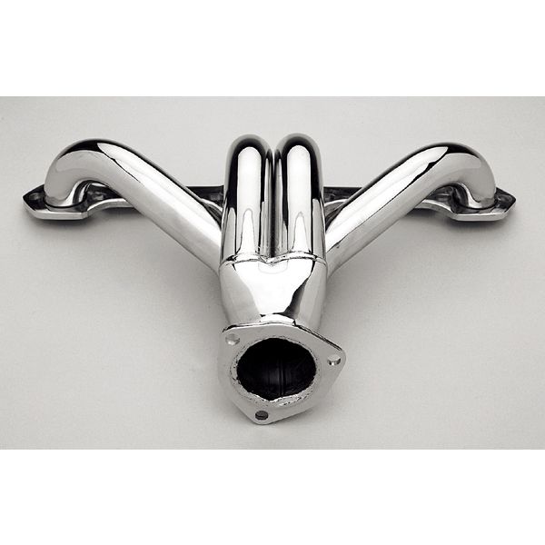 Photo1: Small Block  Chevy Block Hugger Chrome (1)