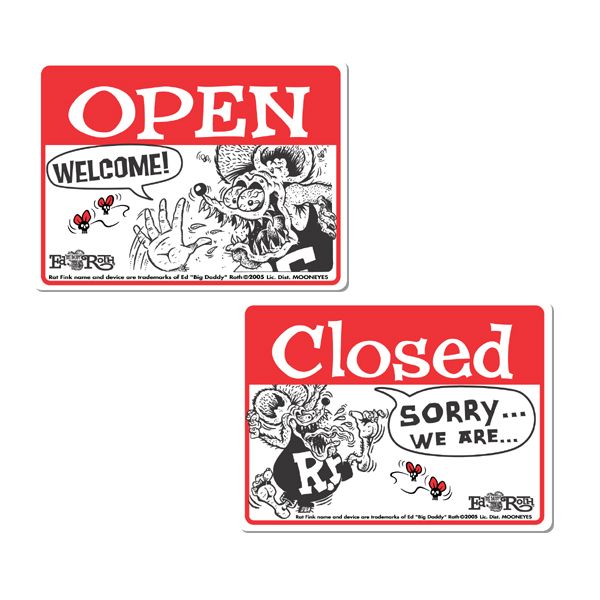 Photo1: Rat Fink Message Board OPEN & CLOSED (1)