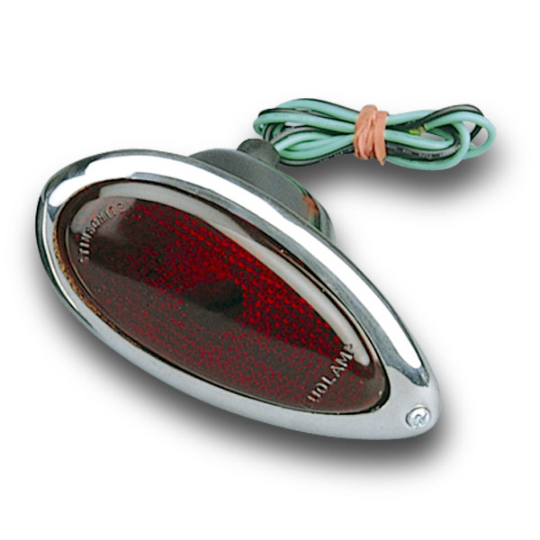 Photo1: 39 Ford Tear Drop Tail Lense Only (1)