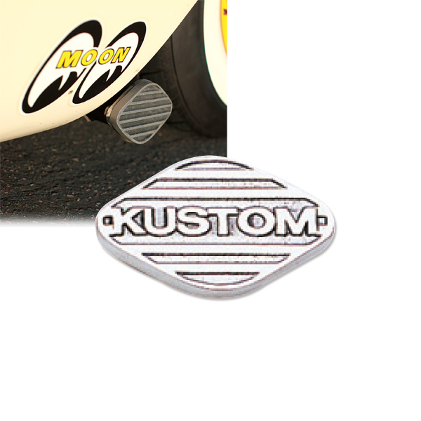 Photo1: Lake Pipes Muffler End Cap KUSTOM (1)