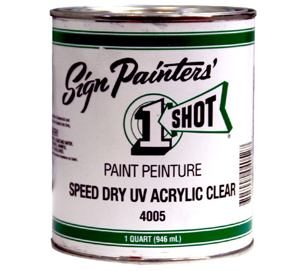 Photo1: 1 Shot Speed Dry UV Acrylic Clear 4005 (1)