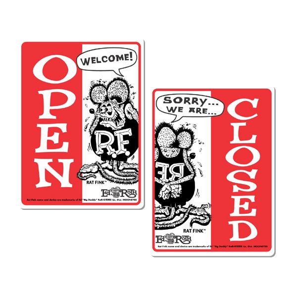 Photo1: Rat Fink Message Board OPEN & CLOSED (1)