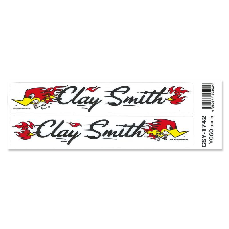 Photo1: Clay Smith Decal Flamin (1)