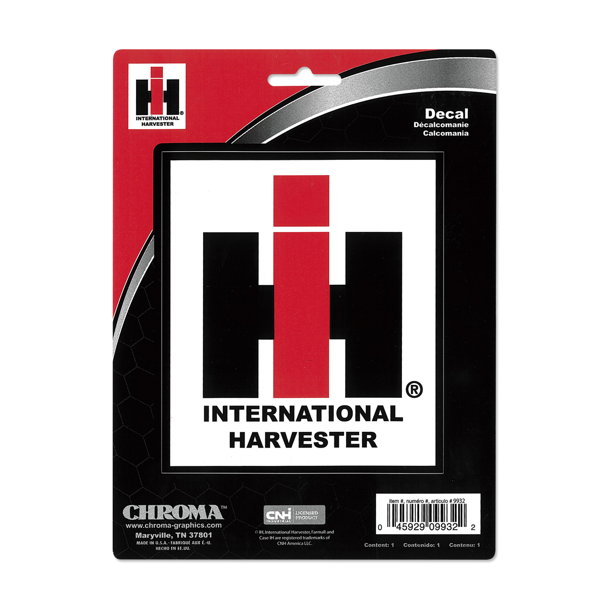 Photo1: STICK-ONZ Decal  (Sticker)  Int. HARVESTER (1)