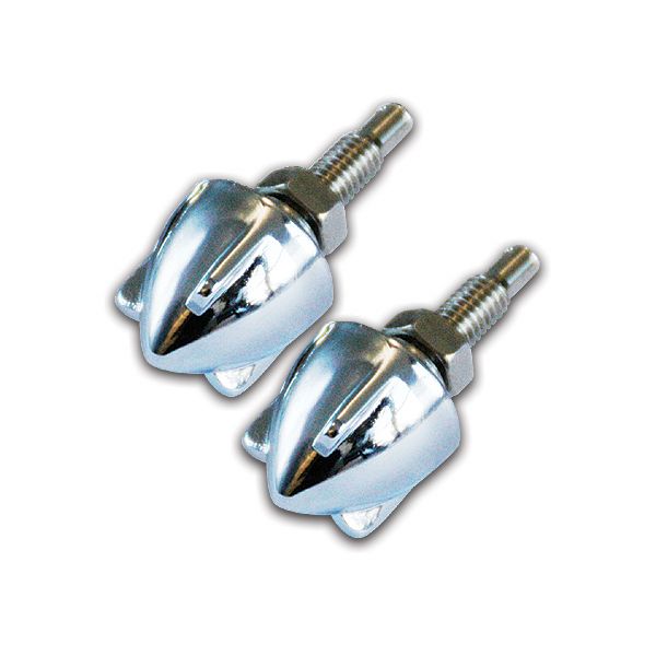 Photo1: Wing Bullet Type  (Shell Type)  Decoration Bolt Plate (1)