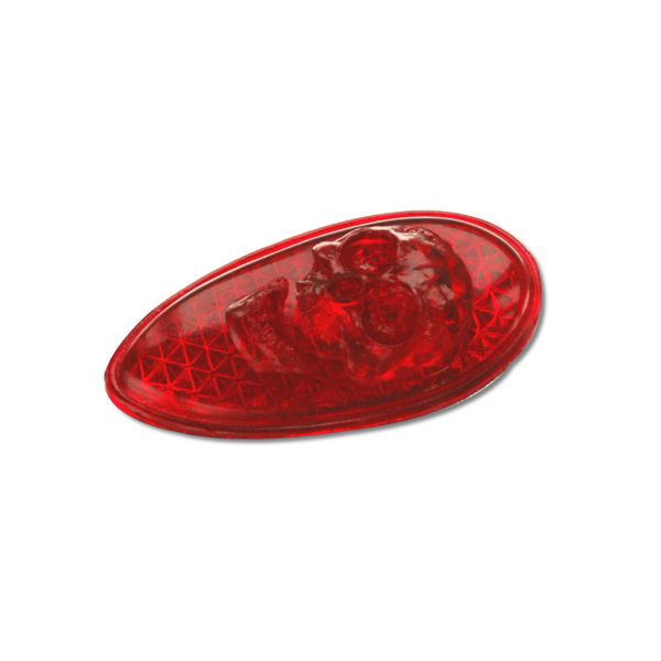 Photo1: 38-39 FORD Tail Lights With 3D Skull (1)