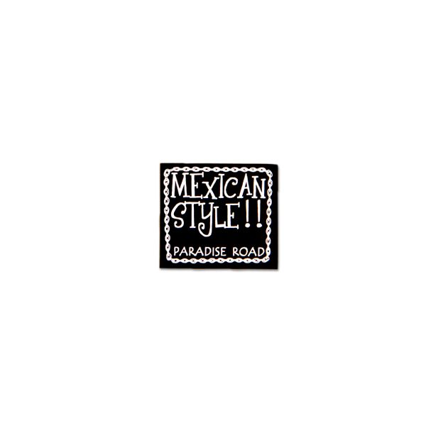 Photo1: PARADISE ROAD MEXICAN STYLE Sticker Small (1)