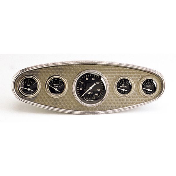 Photo1: Instrument Panel For 5 Gauge (1)