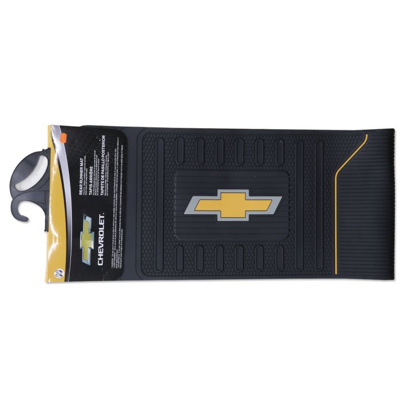 Photo1: Chevy Gold Bow Tie Rear Runner Mat (1)