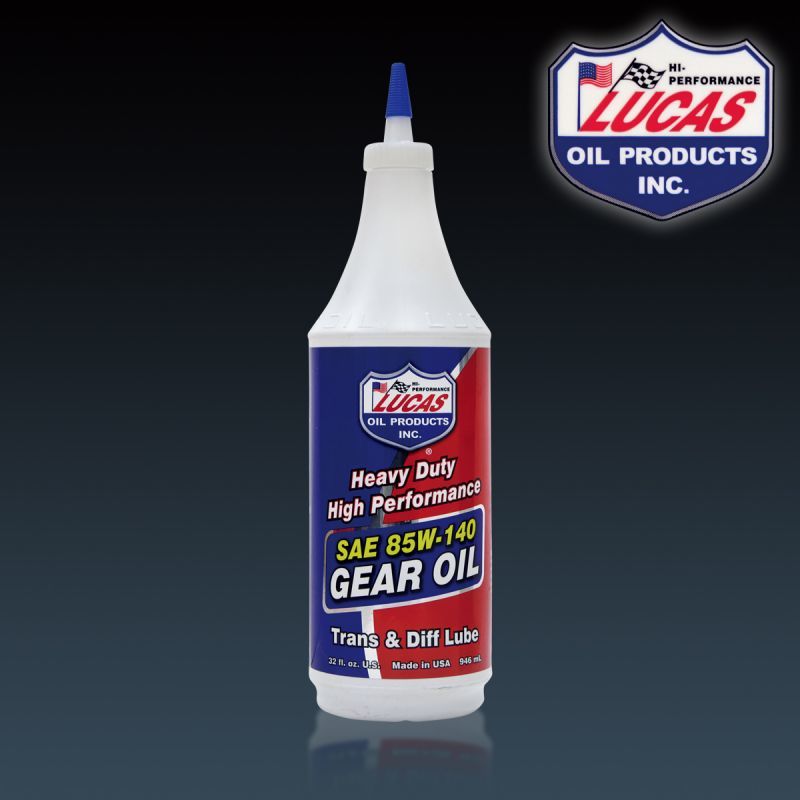 Photo1: Lucas Heavy Duty Gear Oil 85W-140 (1)