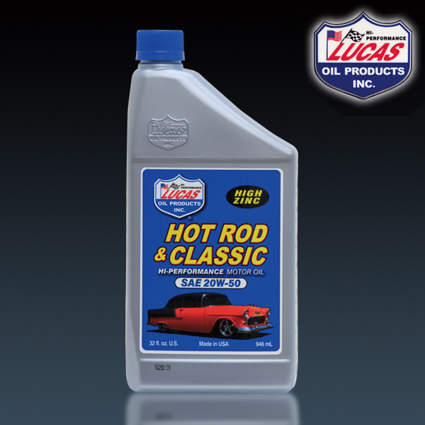 Photo1: Lucas Hot Rod & Classic 20W-50 (1qt) (1)